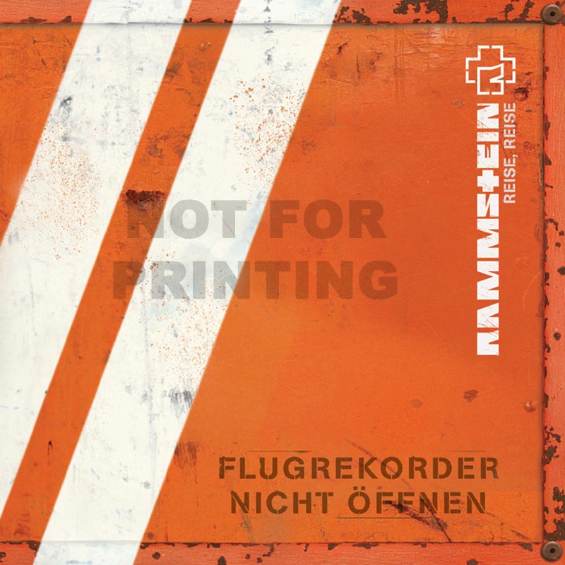 rammstein reise reise CD front cover