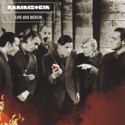 rammstein live aus berlin obal CD - předek