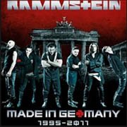 Rammstein Made in Germany 1995-2011 CD front cover