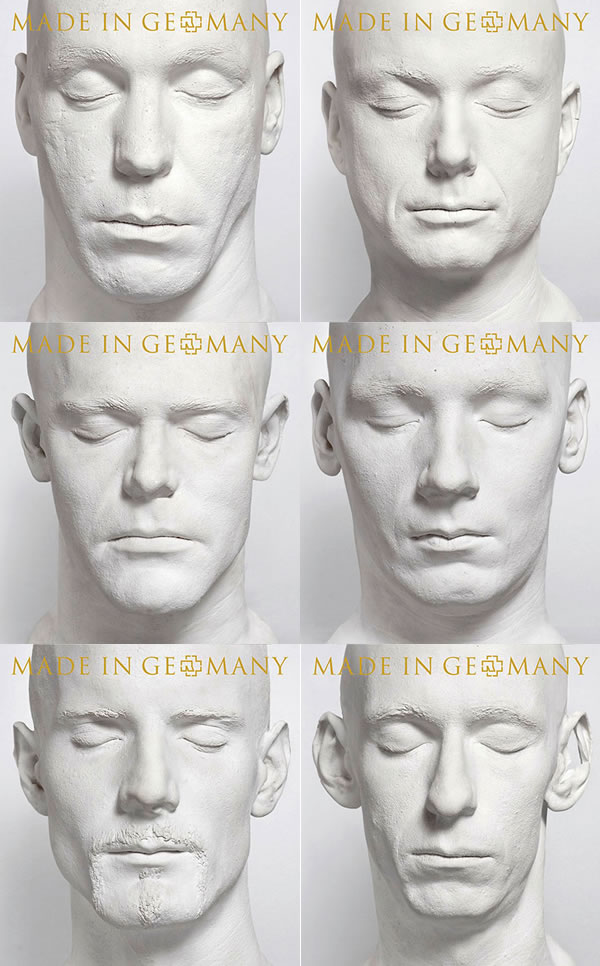 Rammstein - Made in Germany CD covers