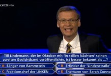 This happened on this week's edition of "Who wants to be a Millionaire?" in Germany.