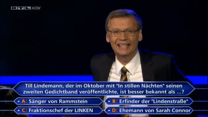 Till Lindemann in a 125.000€ question - Affenknecht