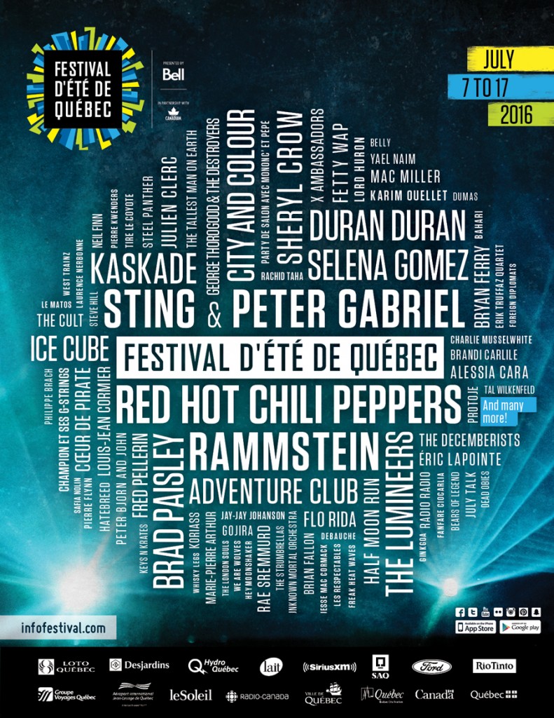 Festival d'été de Québec 2016